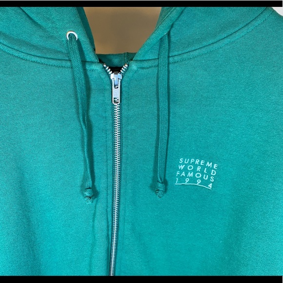 Supreme World Famous Zip Up Hoodie - Picture 4 of 6